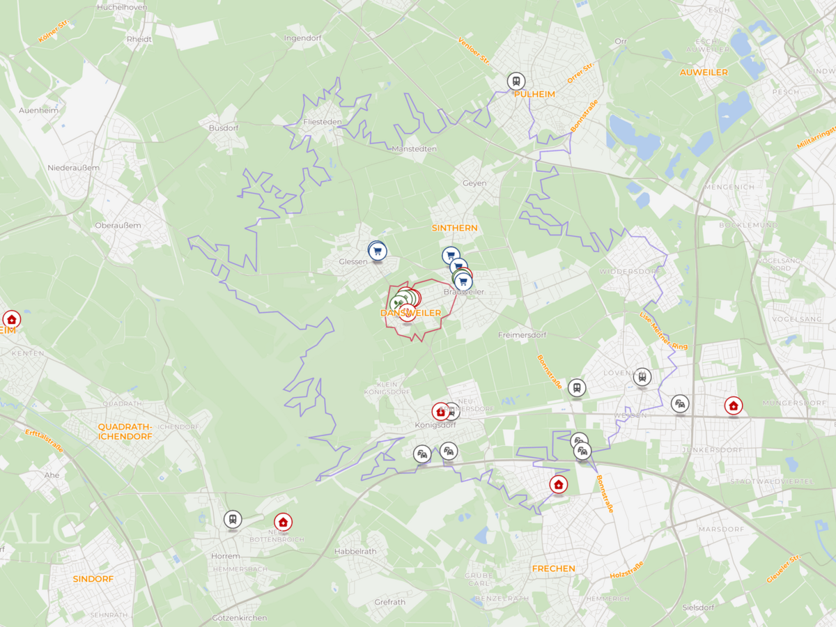 Lageplan (Makro)