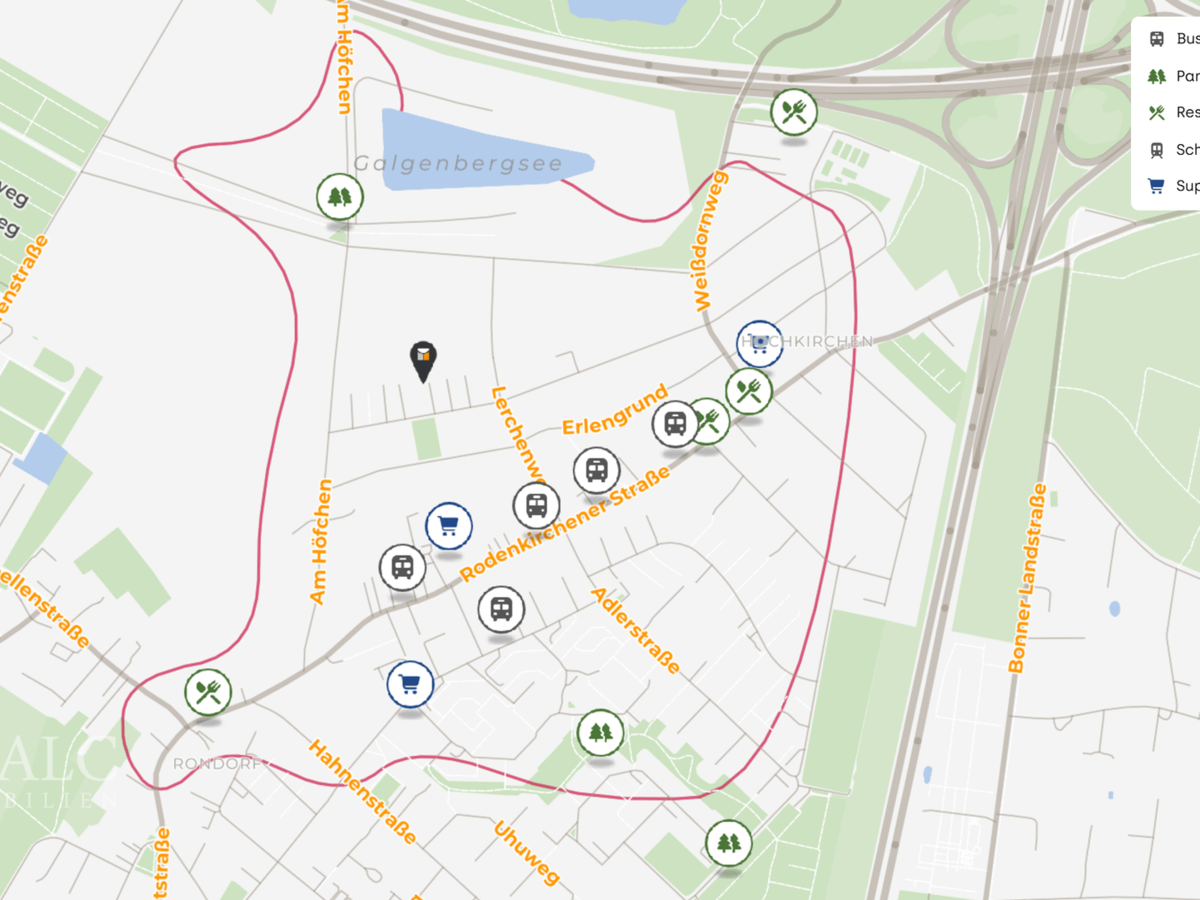 Lageplan (Mikro)