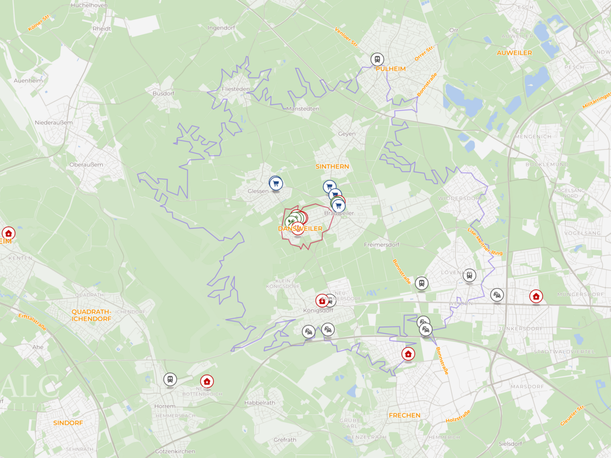 Lageplan (Makro)